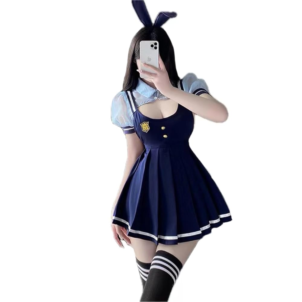 Amazon.co.jp: [REENEW] バニーガール セクシー コスプレ ポリス